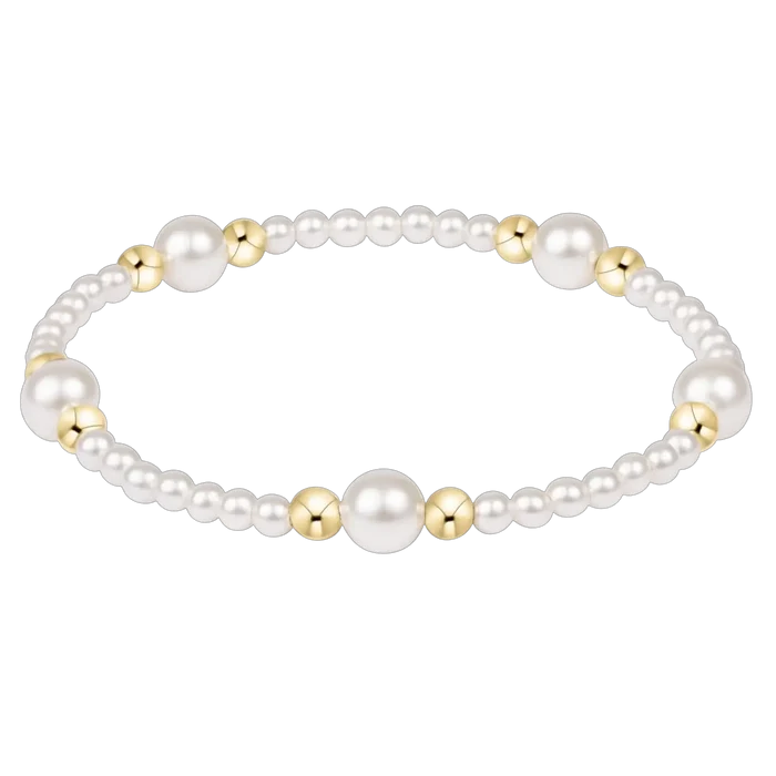 Enewton Purpose Pearl 6mm Pearl Bracelet by Enewton