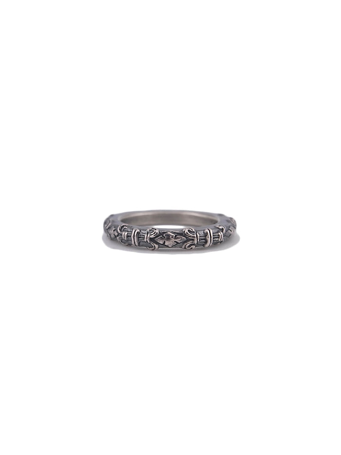 Engraved Pattern Band 'S
