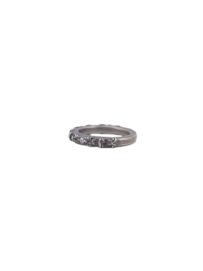 Engraved Pattern Band 'S