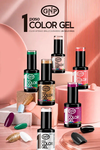 Esmalte Semipermanente Gnp 1 Paso Verde. Tpo Y Dmpt Free Verde