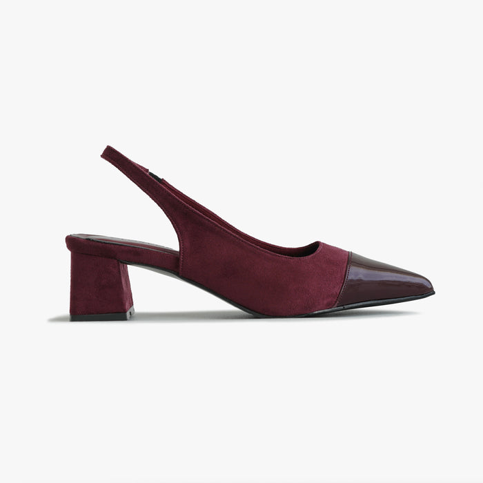 Estella Heels | Maroon