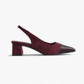 Estella Heels | Maroon