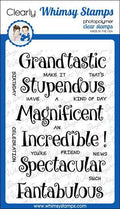 Fantabulous Clear Stamps - Whimsy Stamps