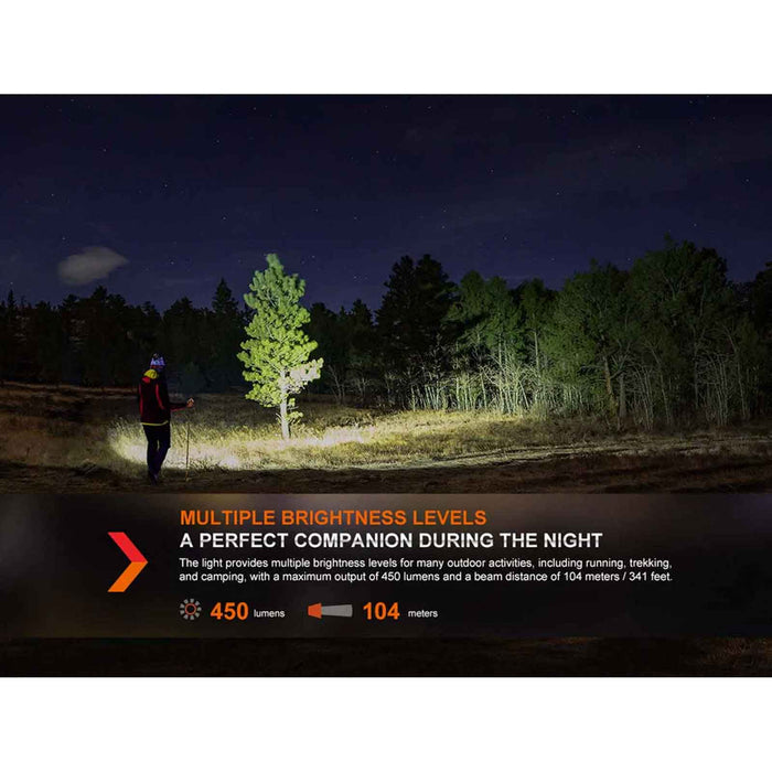 Fenix FE HL16 Headlamp - 450 lumen Lighting - Headtorches  Mountain Equipment