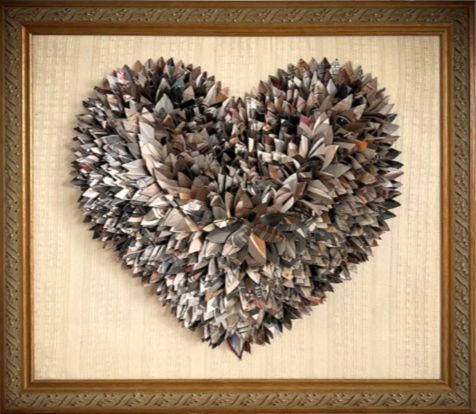 Feathered Heart Art Kit