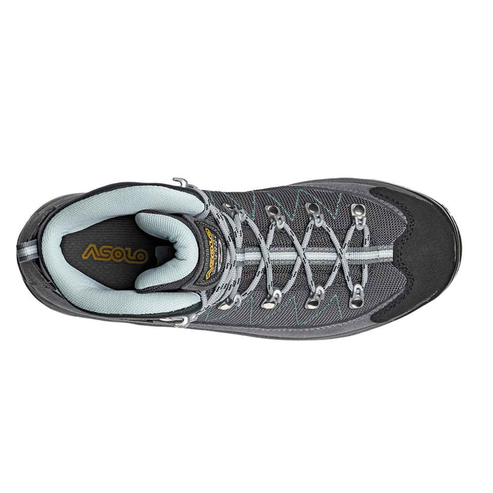 asolo finder gv womens hiking boot grigio gunmetal 6
