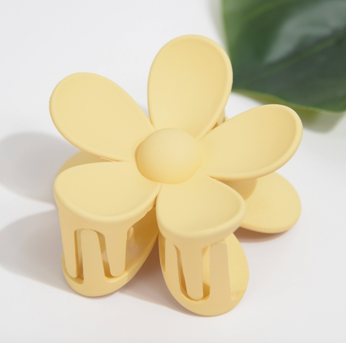 Flower Claw Hair Clip