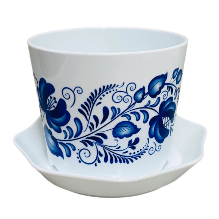 Flower pot - Folk Art Flowers