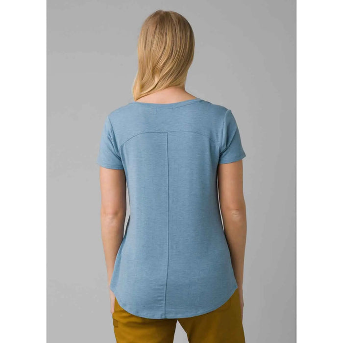 Prana Foundation Short Sleeve V Neck - Womens