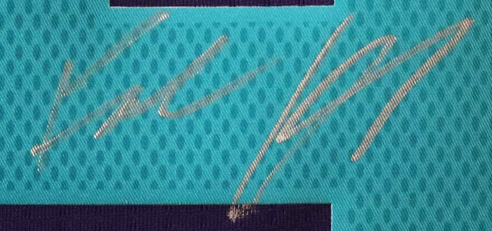 Frank Kaminsky Charlotte Hornets Signed Autographed Purple #44 Jersey JSA COA