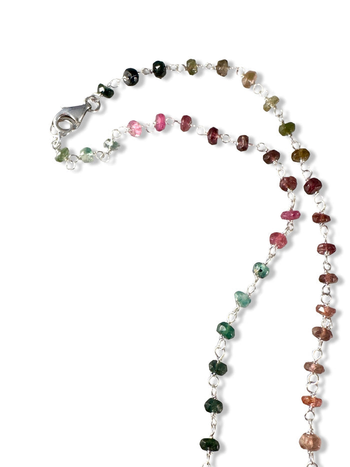 Gemstone Wire Wrap Necklace