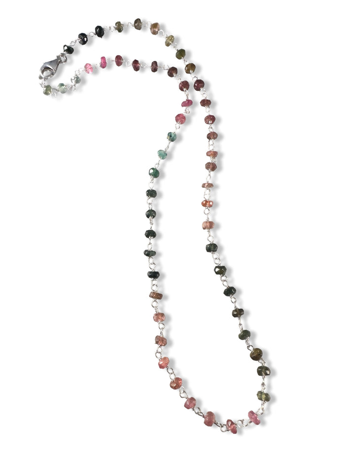 Gemstone Wire Wrap Necklace