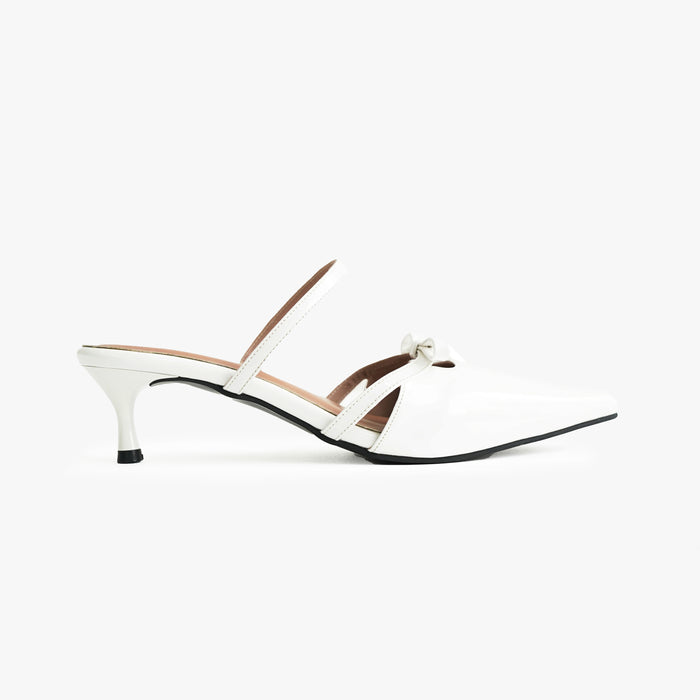 Georgina Heels | White
