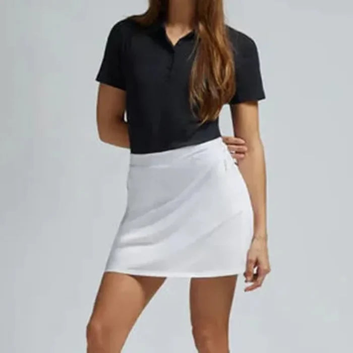 G/FORE Knockout A-Line Skort (16") - White