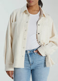 Gianna Denim Shirt- Tapioca by 7Diamonds