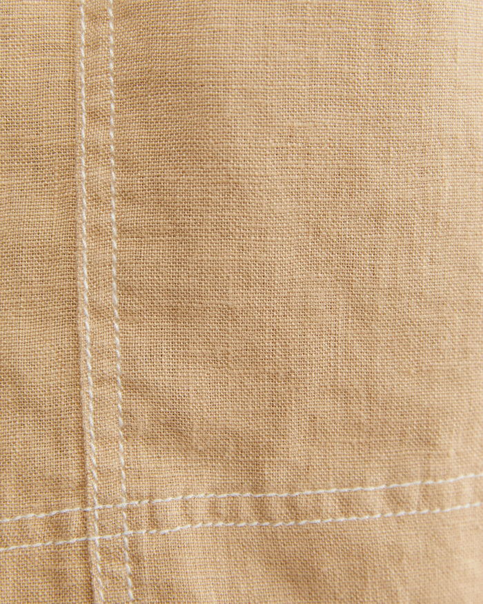 JAG gigi linen pull on short sand