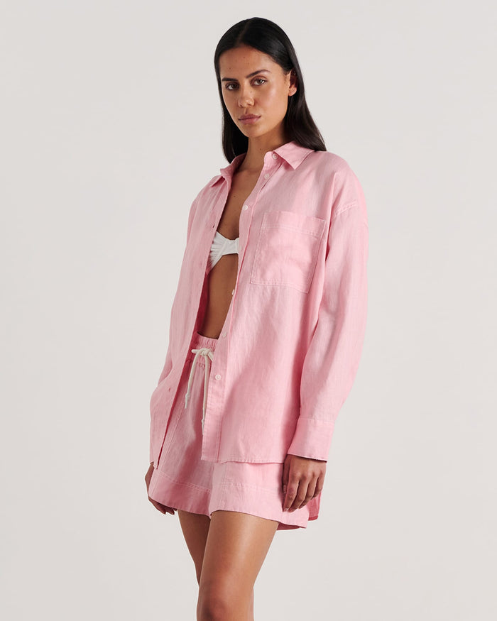 Gigi Linen Relaxed Shirt