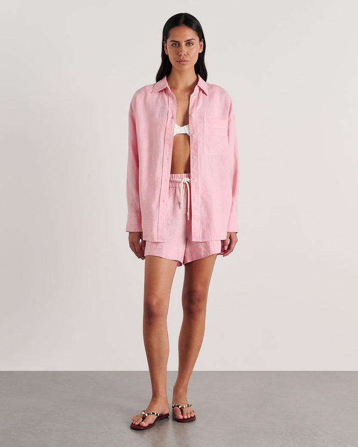 Gigi Linen Relaxed Shirt
