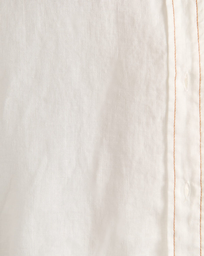 JAG gigi linen relaxed shirt white