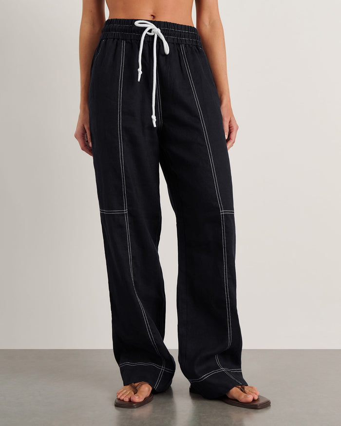 JAG gigi relaxed pant black
