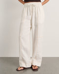 JAG gigi relaxed pant white