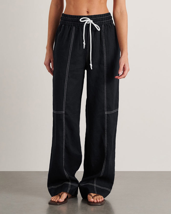 JAG gigi relaxed pant black