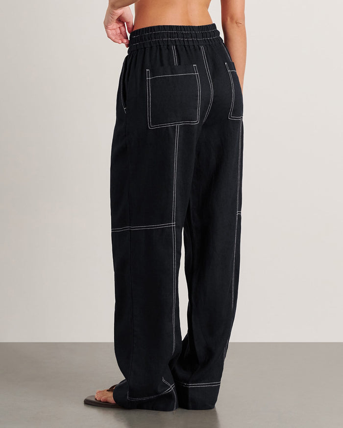 JAG gigi relaxed pant black