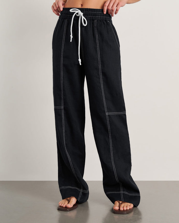 JAG gigi relaxed pant black