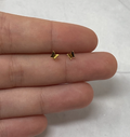 Gold Butterfly Studs