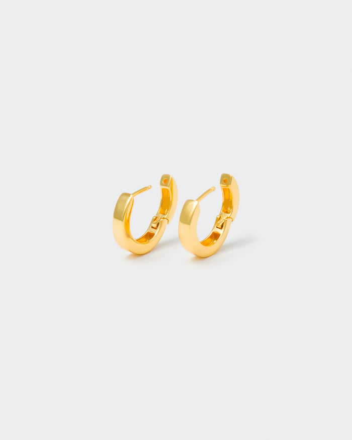 DARKAI Gold Hoop Earrings Main Picture
