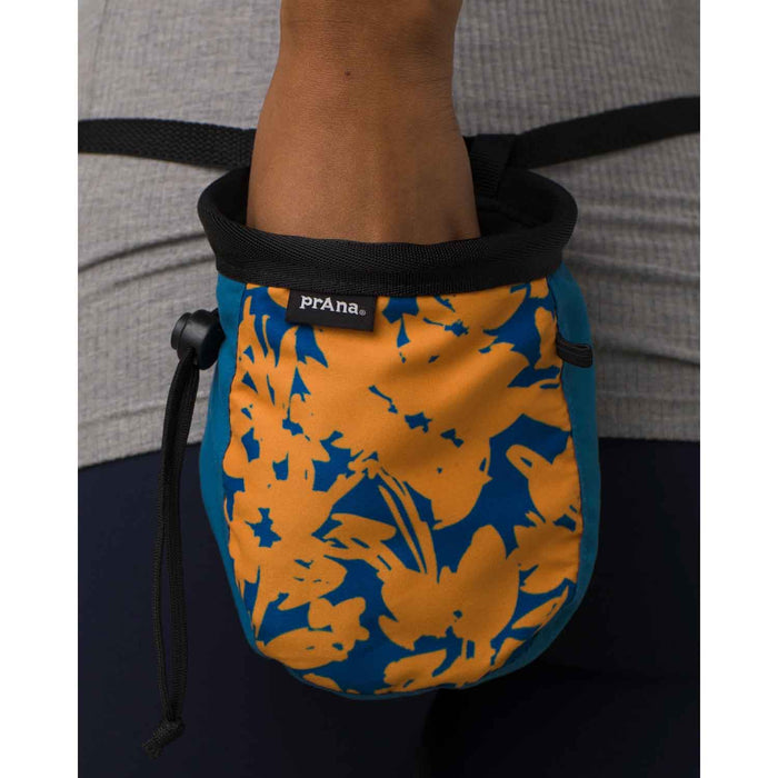 Graphic Rock Climbing Chalk Bag With Belt Prana