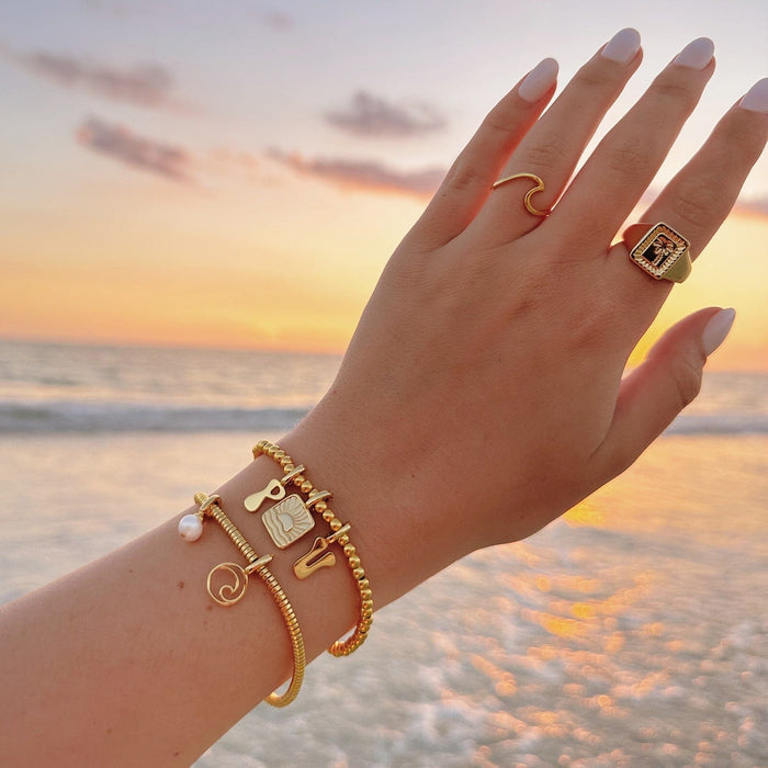 Harper Charity Wave Charm