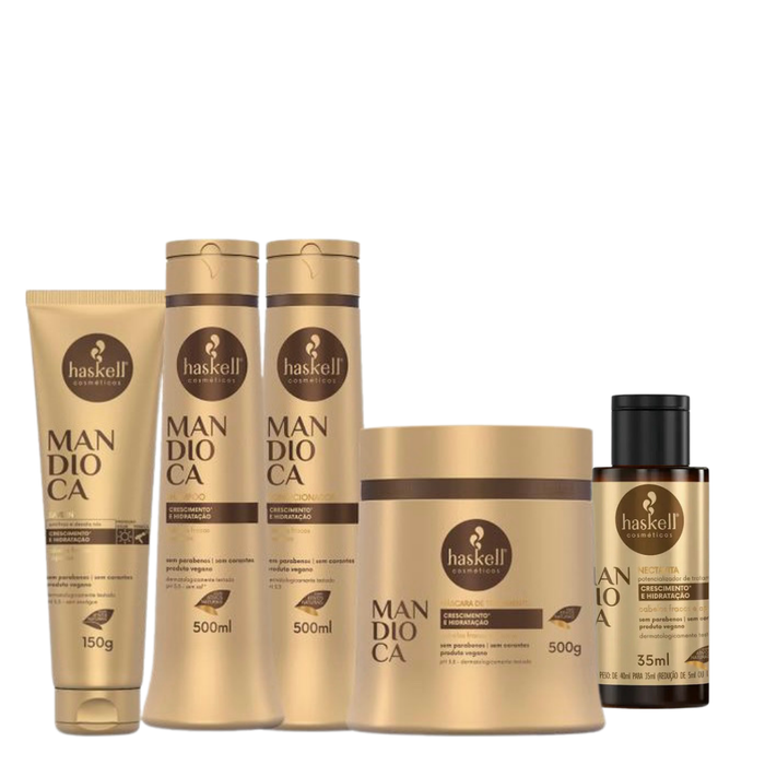 Haskell Mandioca Strength & Growth Hair Care Set of 5