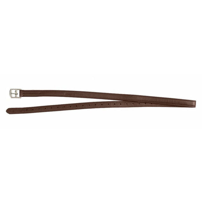 Henri de Rivel Triple Covered Stirrup Leathers: Havana / 48