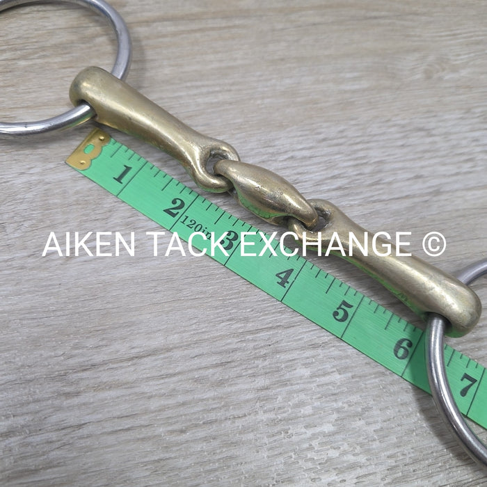 Herm Sprenger KK Double Joint Loose Ring Bit 6"