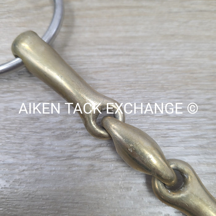 Herm Sprenger KK Double Joint Loose Ring Bit 6"