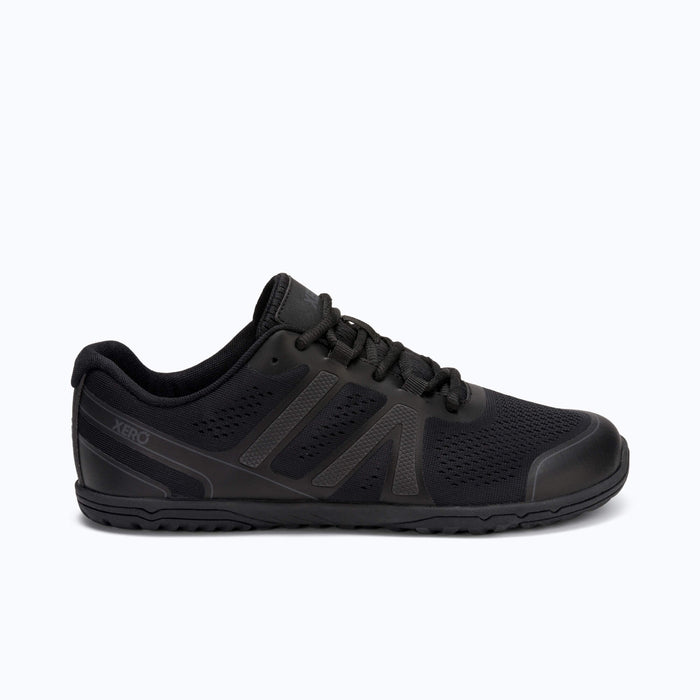 Xero Shoes HFS II Men Shoe in Black with Toe Facing Right