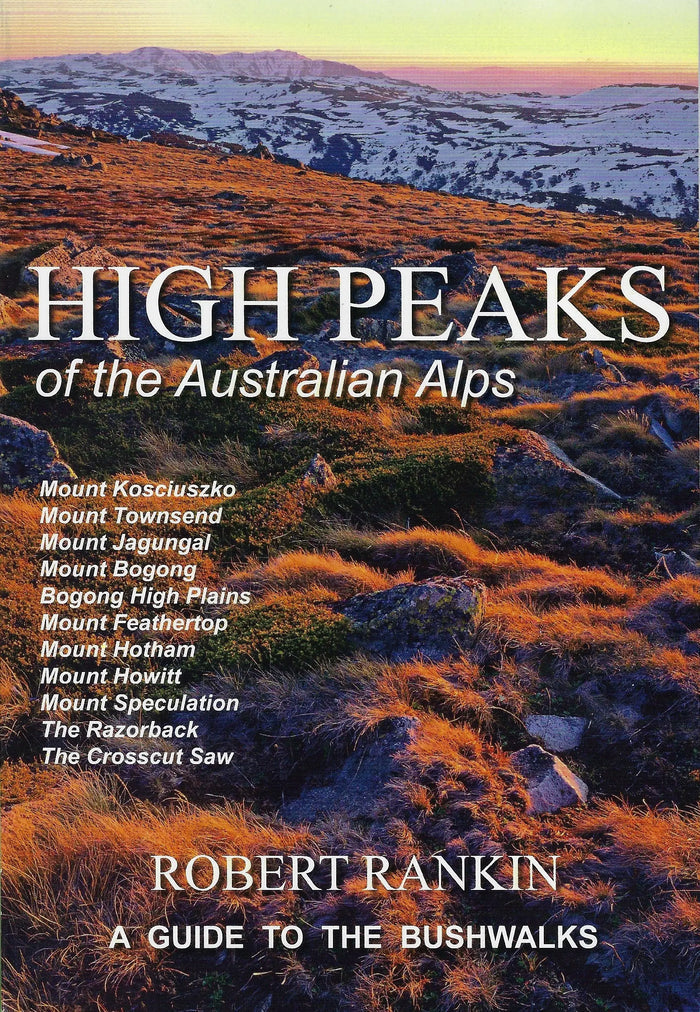 Rankin Publishers High Peaks Aust. Alps plus 2 DVD