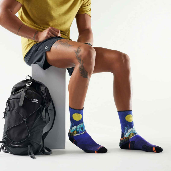 Smartwool Hike Targeted Cushion Mountain Myth - Crew Socks