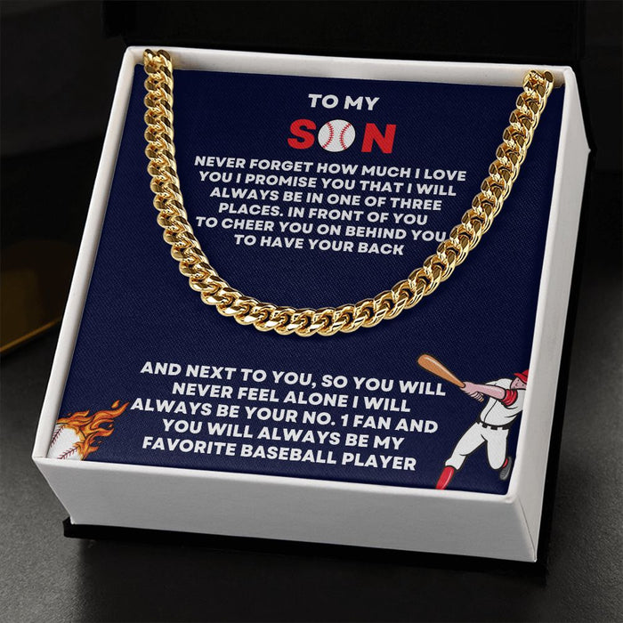 Hit a Home Run with the Best Baseball Gifts for Boys Necklace - Perfect for Christmas and Birthdays!"