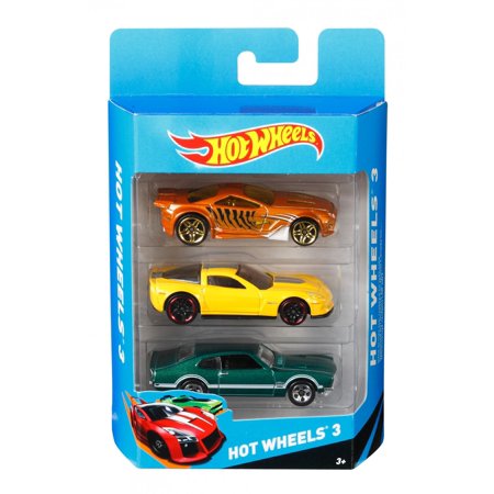 Hot Wheels 3 Cars Gift Pack (Styles May Vary)