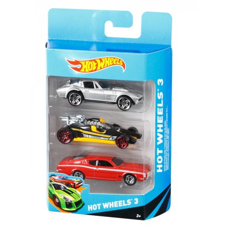 Hot Wheels 3 Cars Gift Pack (Styles May Vary)