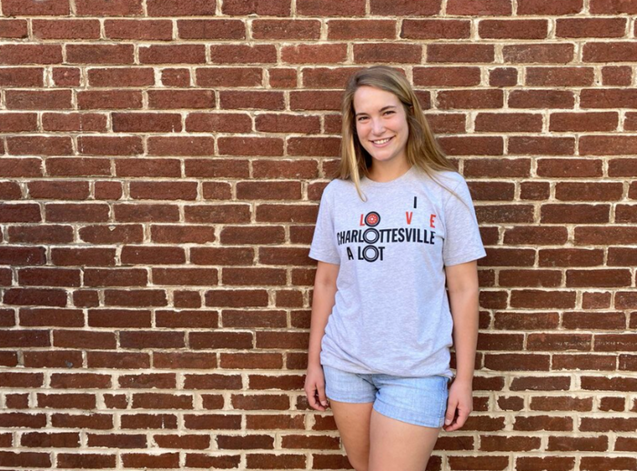 I Love Charlottesville A Lot T-shirt