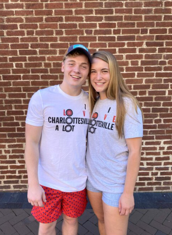 I Love Charlottesville A Lot T-shirt