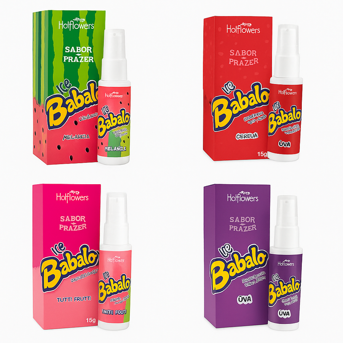 Ice Babalo –Gel Kit (4 Flavours)
