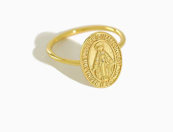 Immaculate Mary Adjustable Ring