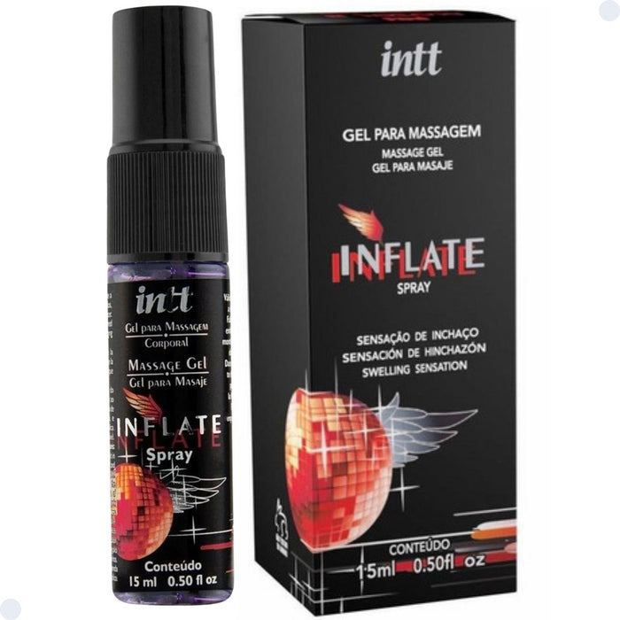 INTT Inflate Massage Gel Spray – Warming  (15 ml)