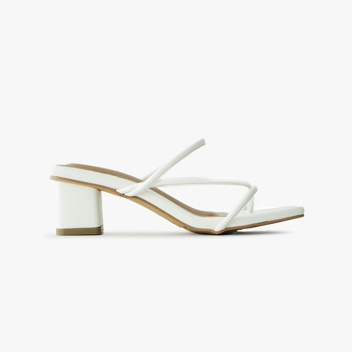 Iris Heels | White
