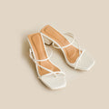 Iris Heels | White
