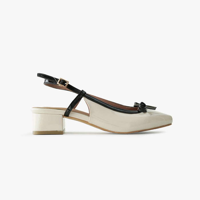 Isla Heels | Ivory